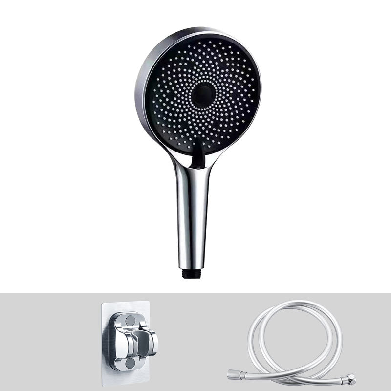 3 Sprays Shower Head Wall Mount Adjustable Spray Pattern Handheld Shower