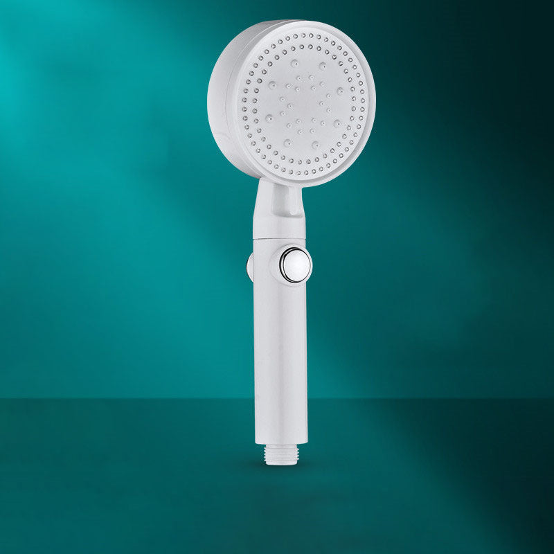 5 setting patterns shower head plastic round handheld shower head