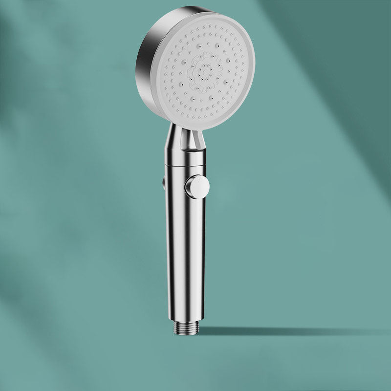 5 setting patterns shower head plastic round handheld shower head