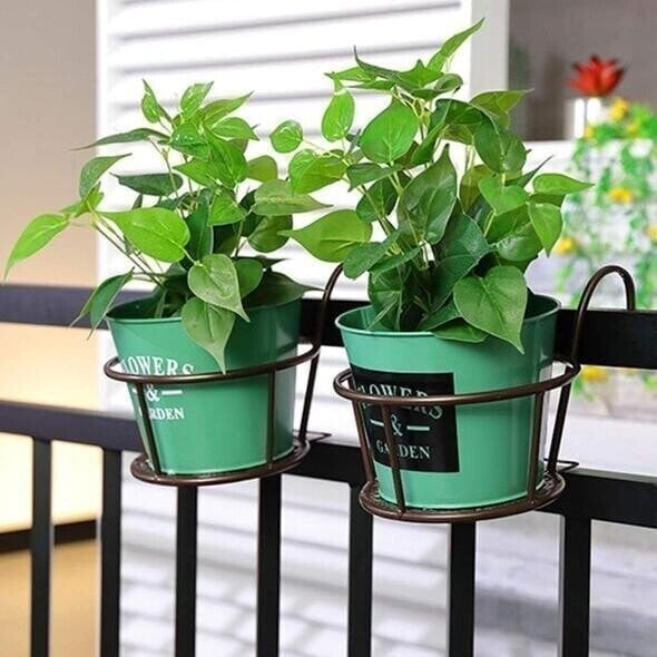 VerdaLift Plant Hanging Shelf — Finally rock-solid support for your balcony dreams