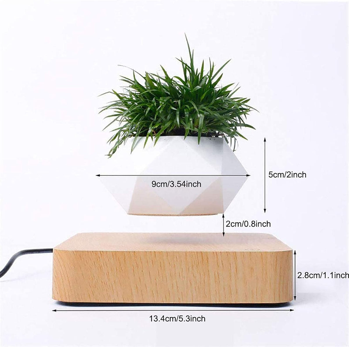 Levitating Plant Pot – Magnetic Floating Planter