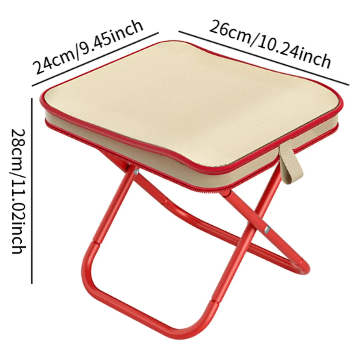 TrekkFlexx Foldable Camping Chair | Ultralight & Portable | For Fishing, Picnics & Travel