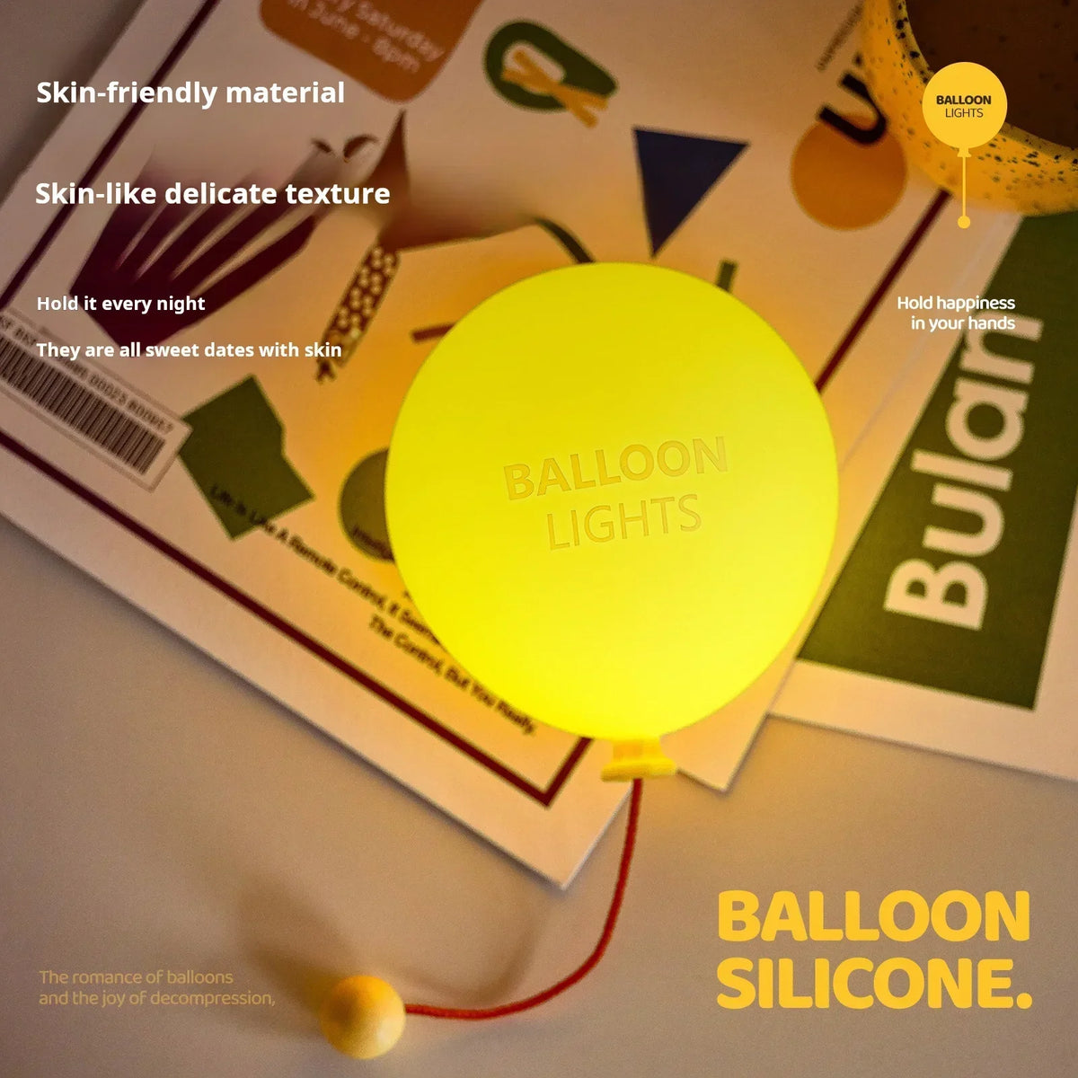 Soft Gloss Balloon Night Light