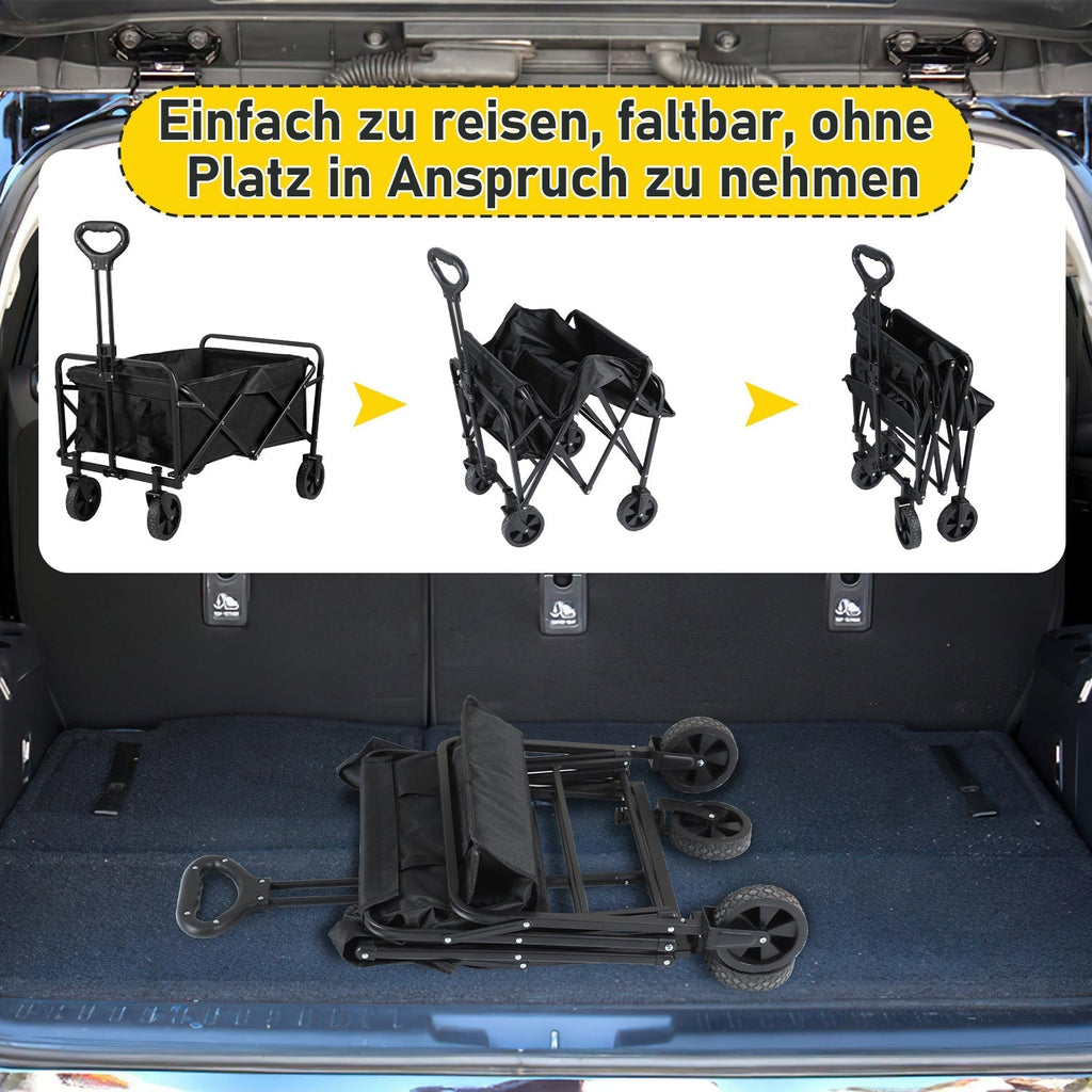 Trolley Transport Wagon Foldable 60L