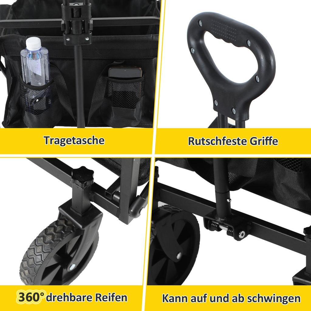 Trolley Transport Wagon Foldable 60L