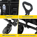 Trolley Transport Wagon Foldable 60L