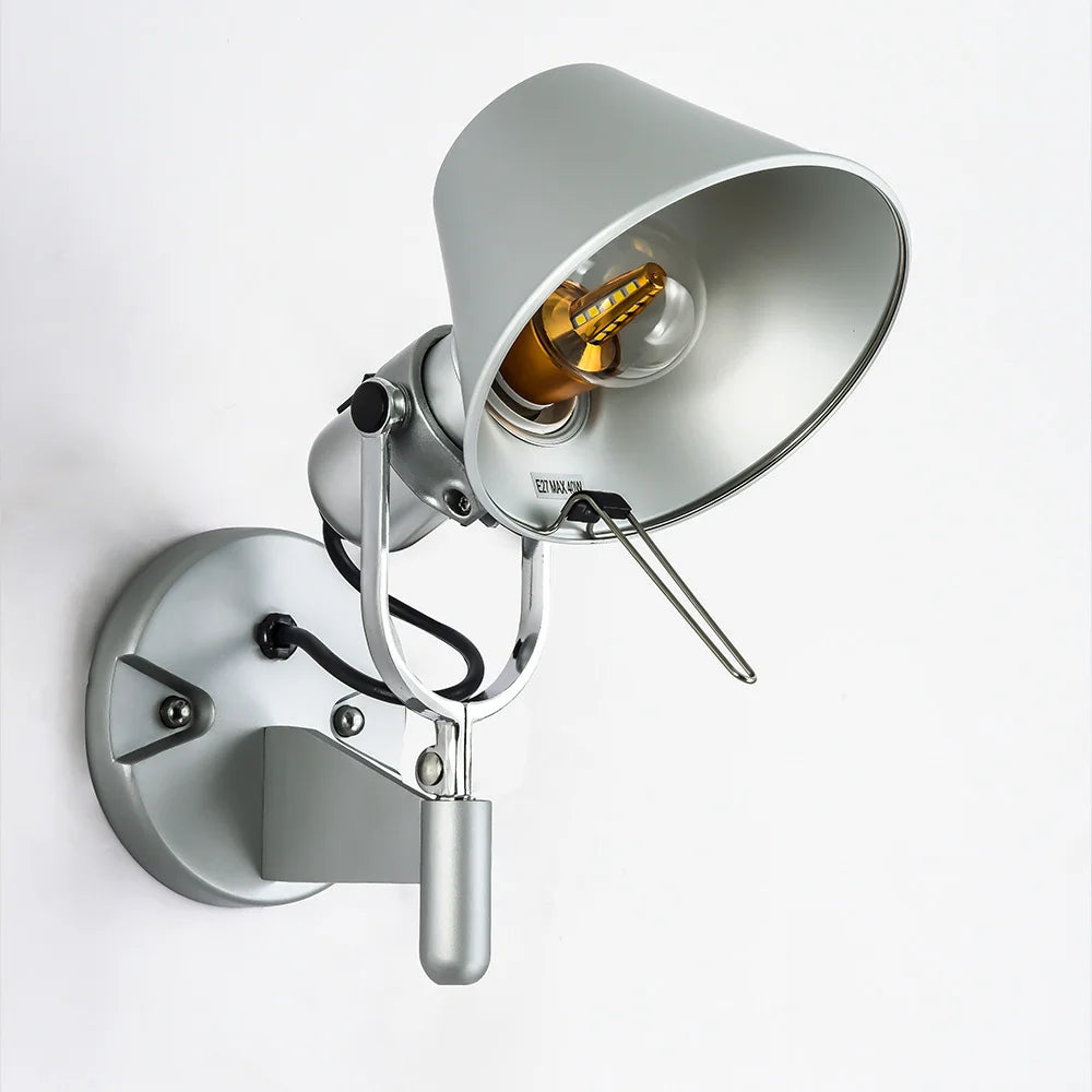Nordic Modern LED Wall Lamp - Contemporary Bedroom and Hall Wall Lamp, Up and Down Aluminium Design, 220V AC