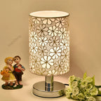 Modern Iron Table Lamp LED Fabric Nordic Desk Light - Perfect for living room, bedroom, nightstand, study and home decor lighting systems
