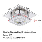 Ceiling lamps - Decorative LED lights for room chandeliers, crystal chandeliers - Living room, kitchen, bedroom, modern, dining area, hallway