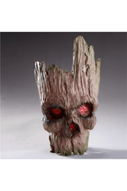 Skull flower pot