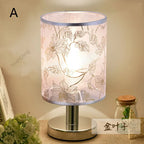 Modern Iron Table Lamp LED Fabric Nordic Desk Light - Perfect for living room, bedroom, nightstand, study and home decor lighting systems