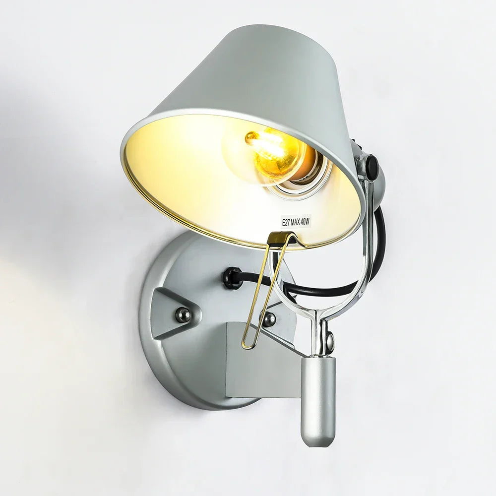 Nordic Modern LED Wall Lamp - Contemporary Bedroom and Hall Wall Lamp, Up and Down Aluminium Design, 220V AC