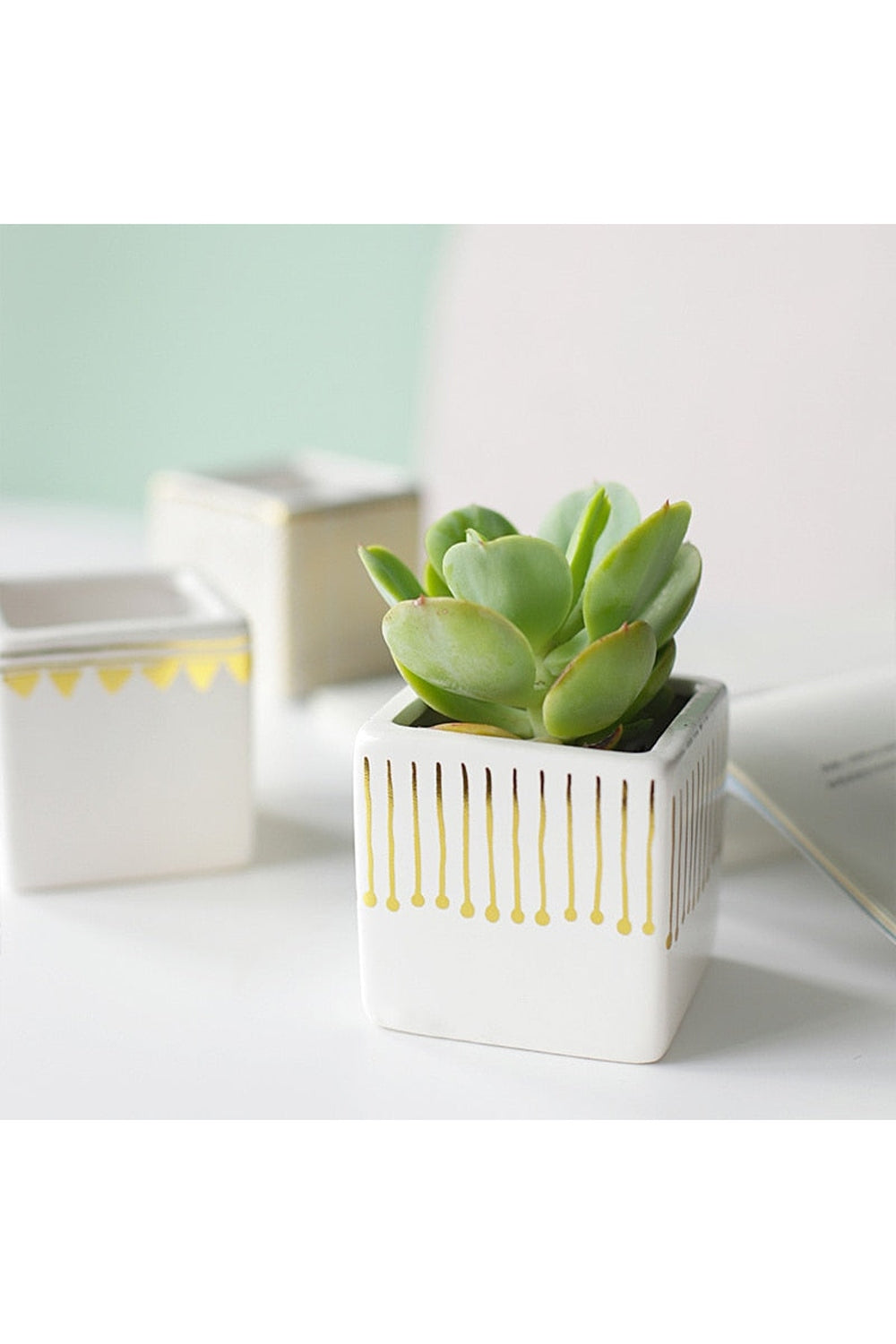 ceramic artistic flower pot