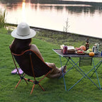 Camporo Outdoor Set | Folding Chair & Beach Blanket | Ultralight & Compact | For Travel & Nature