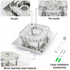 Ceiling lamps - Decorative LED lights for room chandeliers, crystal chandeliers - Living room, kitchen, bedroom, modern, dining area, hallway