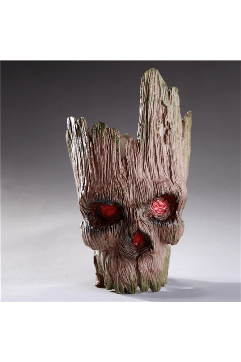 Skull flower pot