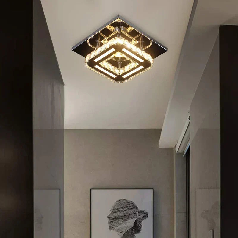 Ceiling lamps - Decorative LED lights for room chandeliers, crystal chandeliers - Living room, kitchen, bedroom, modern, dining area, hallway