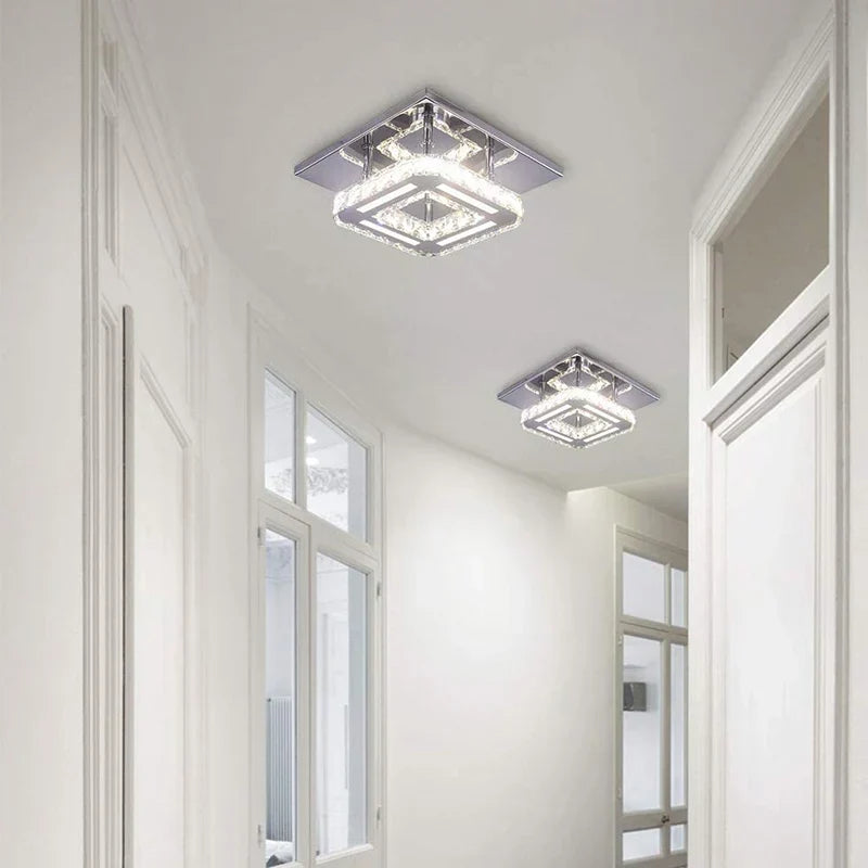 Ceiling lamps - Decorative LED lights for room chandeliers, crystal chandeliers - Living room, kitchen, bedroom, modern, dining area, hallway