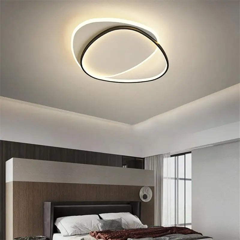 Modern LED Chandelier – Dimmable Indoor Lighting for Bedroom, Living Room, Workspace and Home Decor, 110V/220V