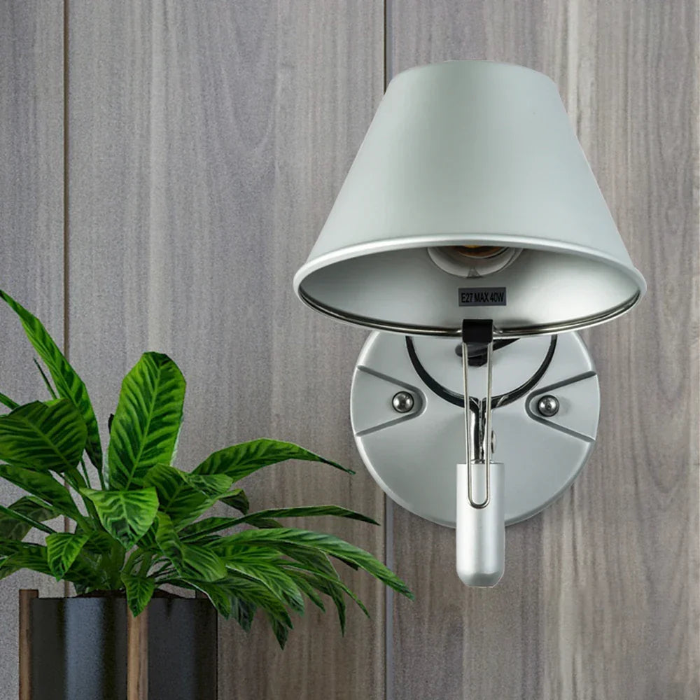 Nordic Modern LED Wall Lamp - Contemporary Bedroom and Hall Wall Lamp, Up and Down Aluminium Design, 220V AC