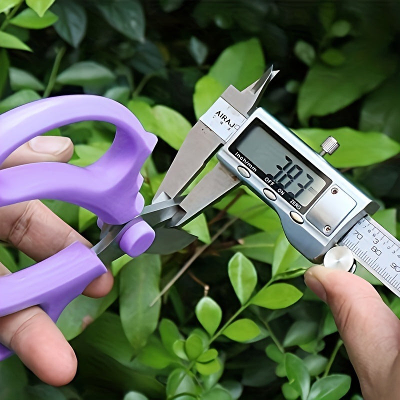 Compact Stainless Steel Multi-Purpose Kitchen and Craft Scissors with Ergonomic Non-Slip Handles