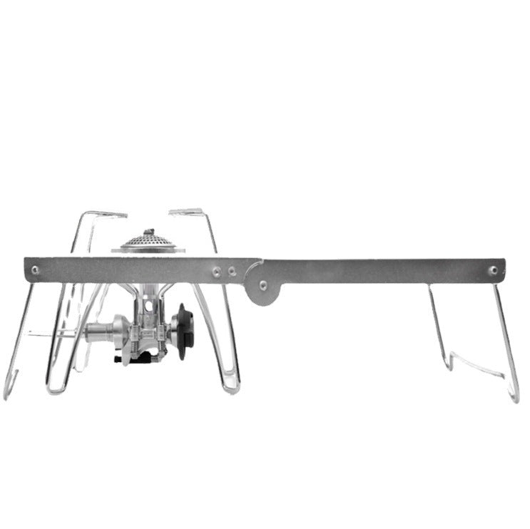 Portable Gas Cooking Table with Folding Design and Sturdy Aluminum Surface