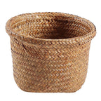 Handcrafted Natural Seagrass Storage Pot