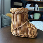 Ladies decorative flower pot in shoe design