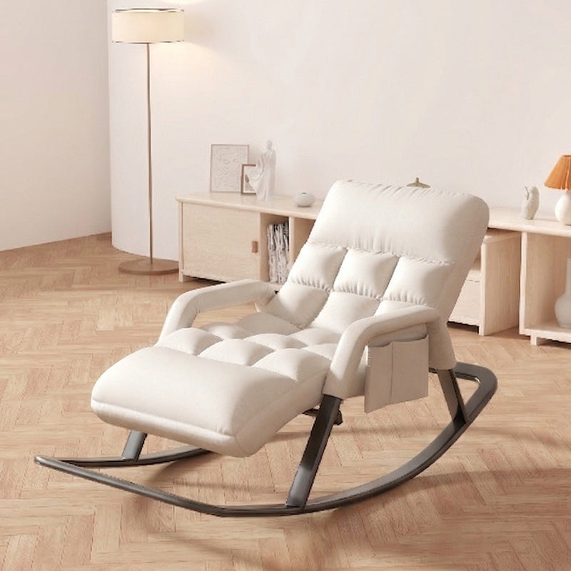 Ladies Rocking Chair with Ergonomic Design and Luxurious Upholstery