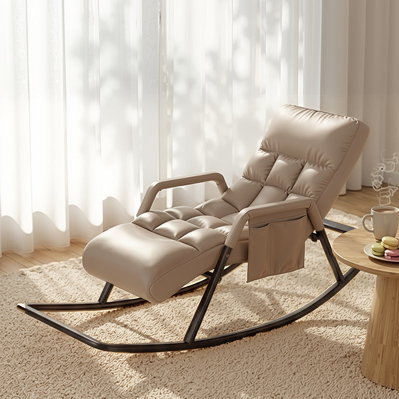 Ladies Rocking Chair with Ergonomic Design and Luxurious Upholstery