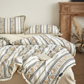 Striped bedding set