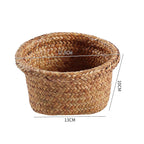 Handcrafted Natural Seagrass Storage Pot