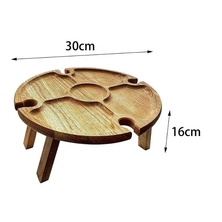 Foldable picnic table