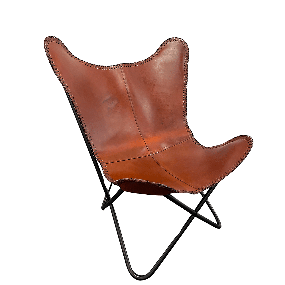Bat Chair Made Of Real Leather (Available In Different Colors)