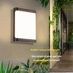 Modern LED outdoor wall lamp - Waterproof garden wall light, wall light for hallway, balcony, and entrance decoration