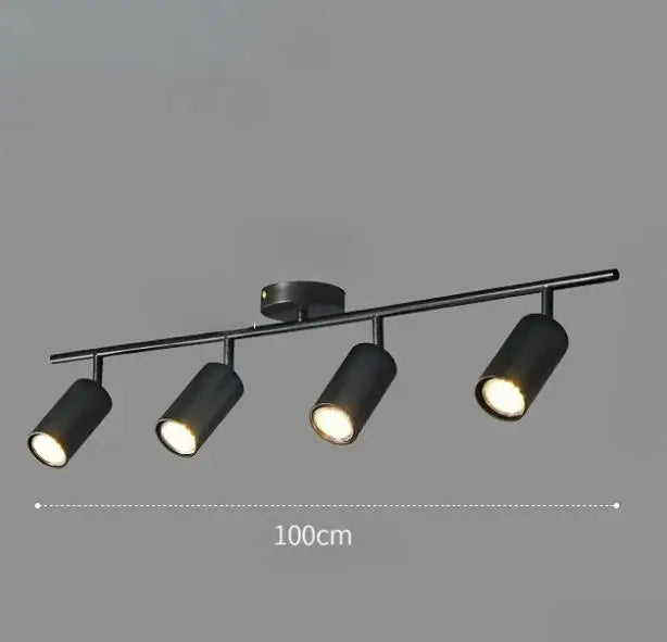 Modern Gold Spotlight Ceiling Lamp – Nordic Minimalist E27 LED Light for Living Room, Bedroom and Kitchen
