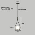 Modern LED Pendant Lamp – Nordic satin glass ball chandelier with G9 bulb for bedroom, living room, and dining room