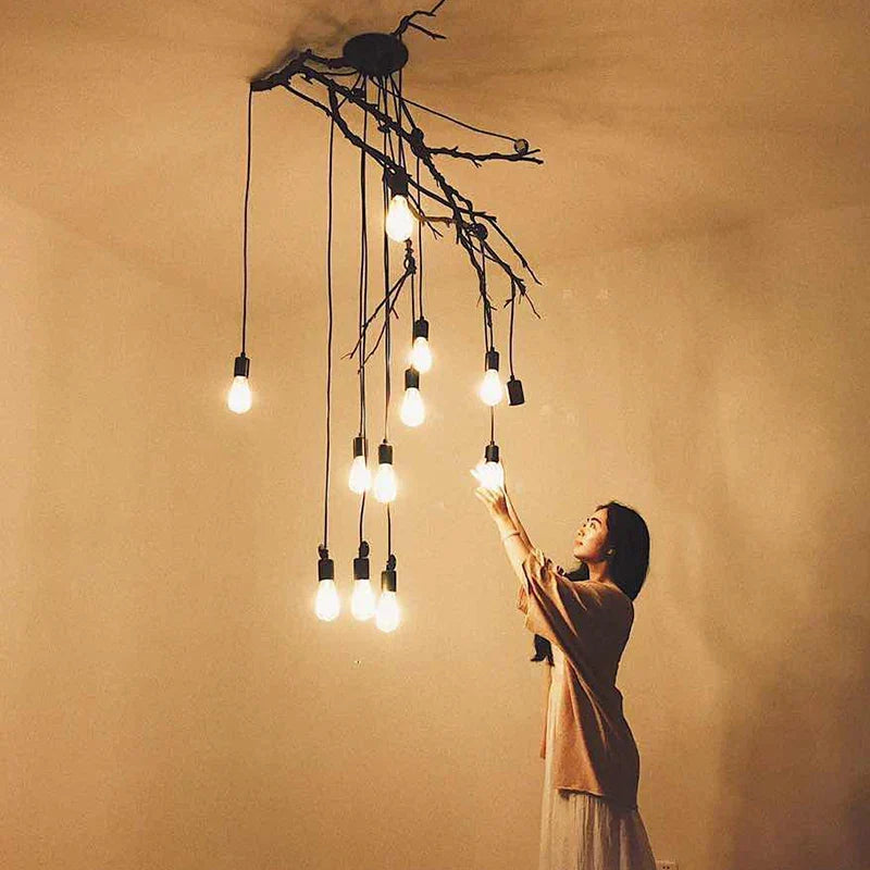 DIY Pendant Lights: Modern Retro-Chandelier for Stylish Home Decoration