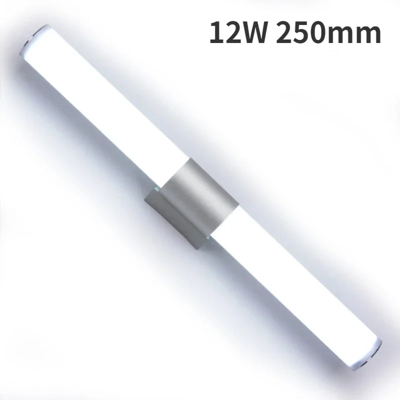 Modern LED Wall Lamp for the Bathroom – Waterproof 12W, 16W, 22W AC85-265V LED Tube Mirror Light