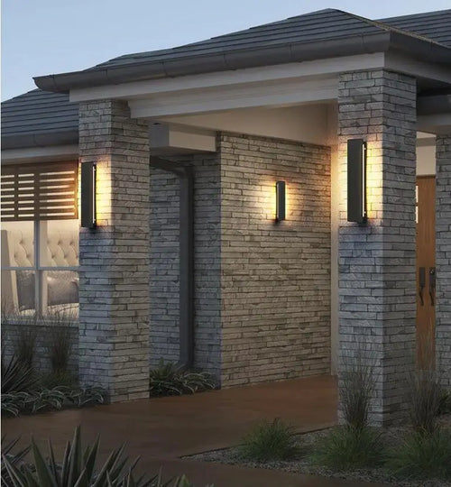 18W Modern Waterproof Outdoor LED Wall Light - IP65 Garden Veranda Wall Light