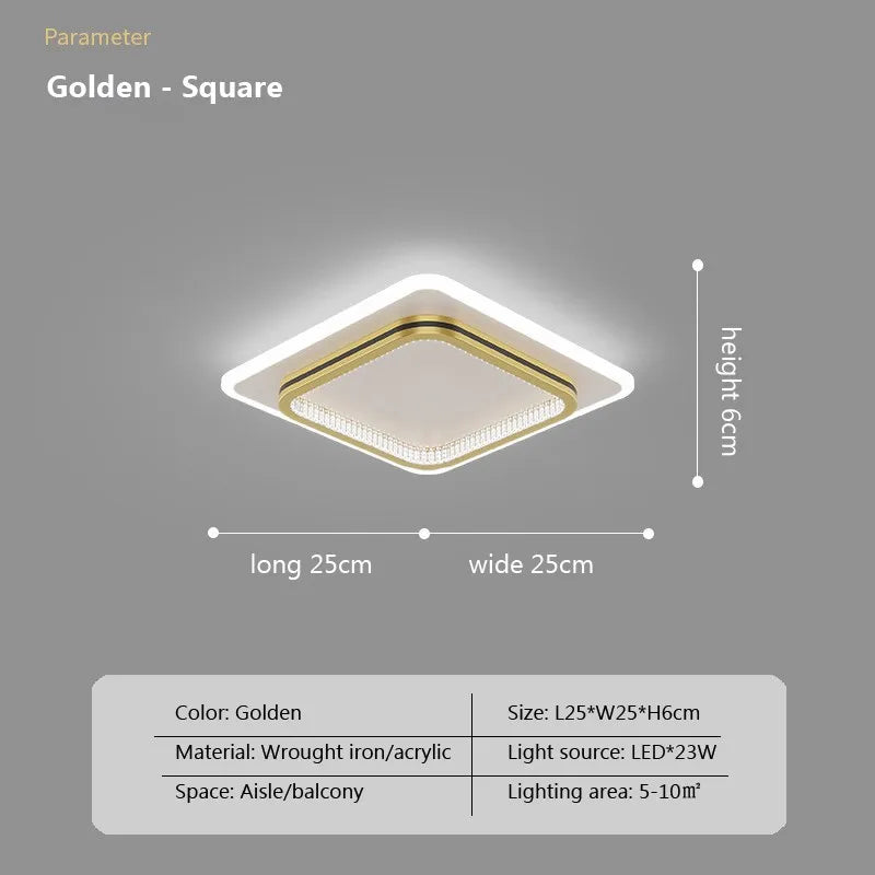 Modern LED ceiling lamp