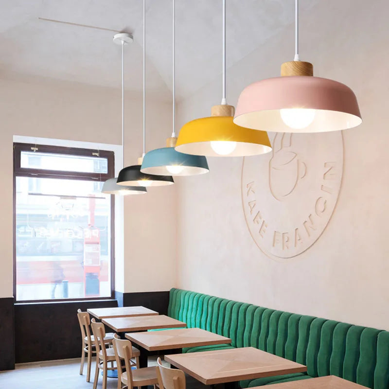 Modern Macaron Pendant Light – Creative Chandelier for Kitchen, Bar, Restaurant or Bedroom