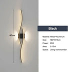 Modern LED Wall Lamps – Up and Down Wall Lamps for Bedrooms, Hallways, and Indoor Lighting
