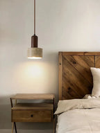 Modern LED Pendant Light - Scandinavian Pendant Lamp for Bedroom, Living Room and Hotel with E27 Bulb