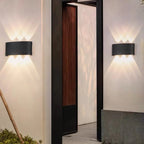 Body Movement Sensor Wall Lamp Waterproof Outdoor LED Wall Switch On Off Lighting Lamps Garden Courtyard Induction Corridor Wall Lamp