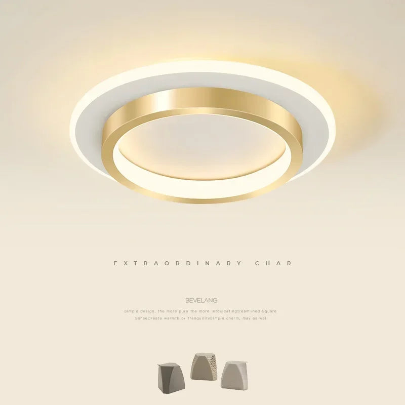 Modern LED Hall Ceiling Lamp Chandelier - Indoor Lighting for Hall, Stairs, Foyer, Balcony, Bedroom, Bathroom