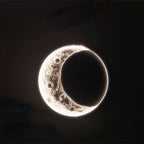 DIY Floating Moon Night Table Lamp