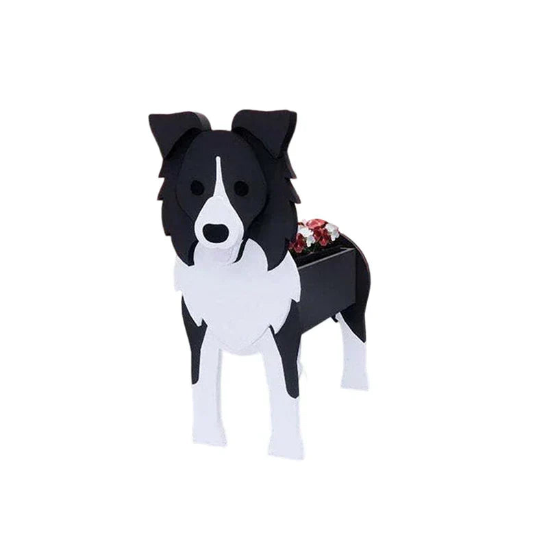 Flower Pot - Pawsome - Dog Plant Container - Various Breeds