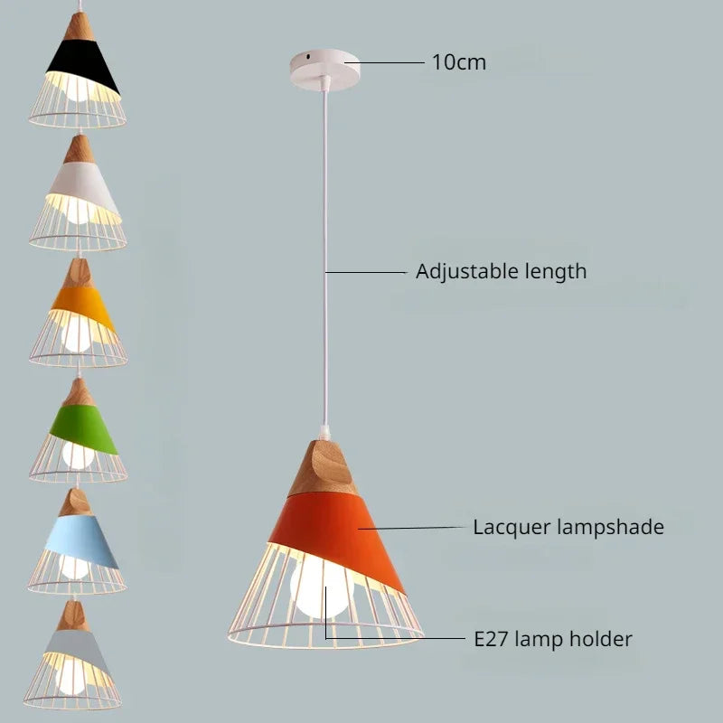 Nordic Modern Pendant Lamp – Creative LED Pendant Lamp for Restaurant, Dining Table and Home Decoration