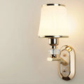 Modern LED wall lamp with glass lampshade | Wall lamps